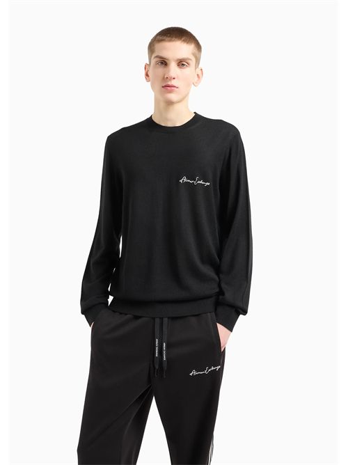 maglione uomo nero